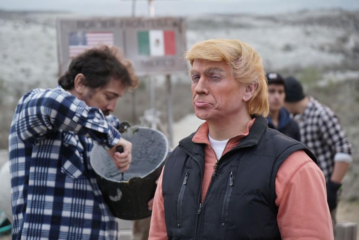 José Mota, como Donald Trump, en el especial de Fin de Año de TVE-1. José Mota, como Donald Trump, en el especial de Fin de Año de TVE-1.