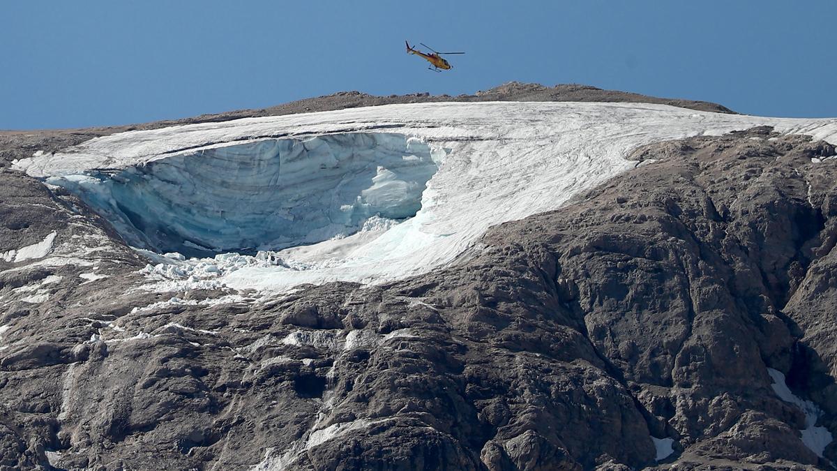 VÍDEO | Així es va esfondrar la glacera de la Marmolada