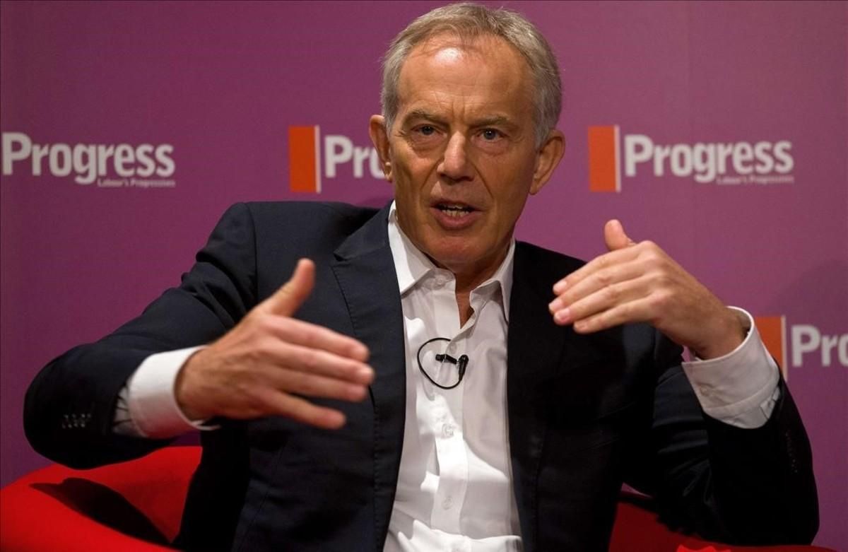 El exprimer ministro británico Tony Blair. El exprimer ministro británico Tony Blair.
