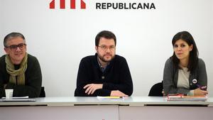 Pere Aragonès y Marta Vilalta, coordinadores generales de ERC