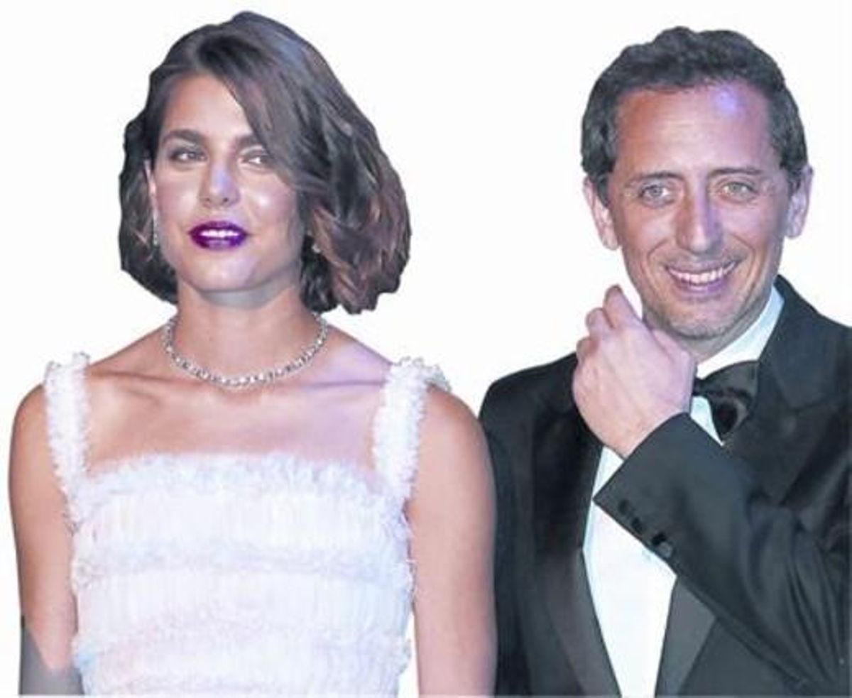 Carlota Casiraghi y Gad Elmaleh, en el baile de la Rosa de Mónaco, en marzo. Carlota Casiraghi y Gad Elmaleh, en el baile de la Rosa de Mónaco, en marzo.