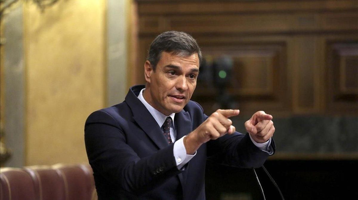 Pedro Sánchez, el pasado 11 de septiembre en el Congreso de los Diputados. Pedro Sánchez, el pasado 11 de septiembre en el Congreso de los Diputados.