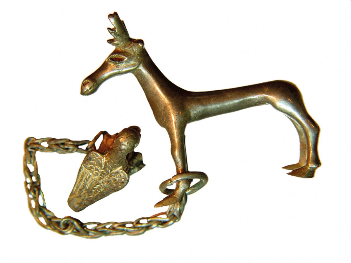 Objeto de oro del siglo I a.C. prestado por museos de Crimea a los Países Bajos Objeto de oro del siglo I a.C. prestado por museos de Crimea a los Países Bajos