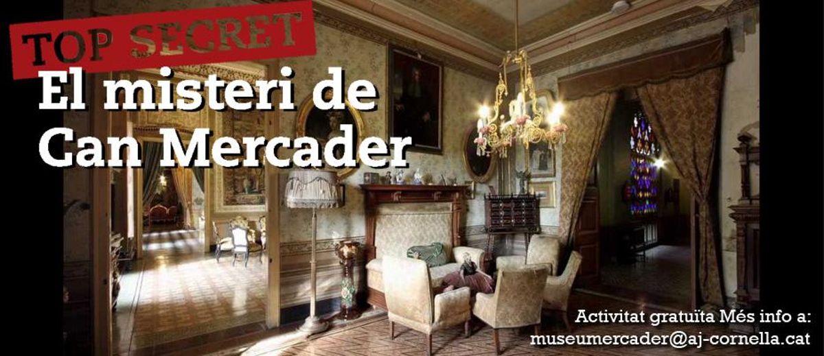 Imagen promocional del juego ’El Misteri de Can Mercader’ Imagen promocional del juego ’El Misteri de Can Mercader’