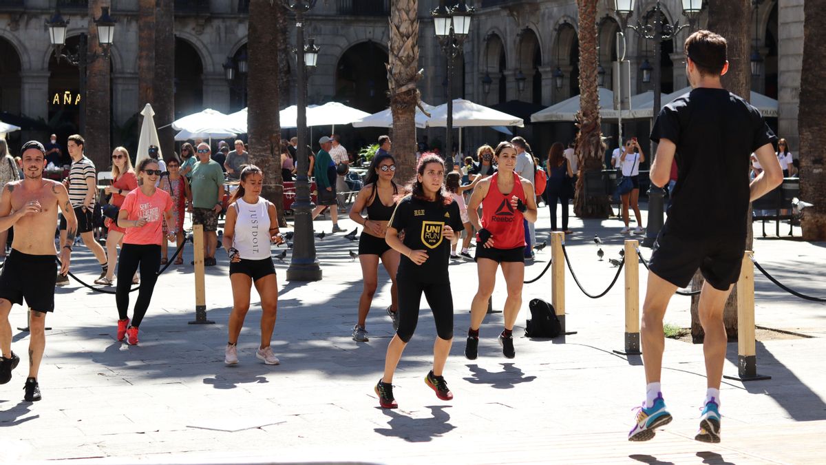 Planes al aire libre en ’La Reial ens Mou!’. Planes al aire libre en ’La Reial ens Mou!’.