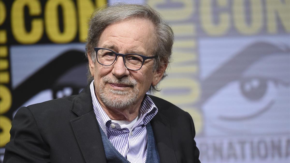 Steven Spielberg, en la Comic-Con de San Diego.  