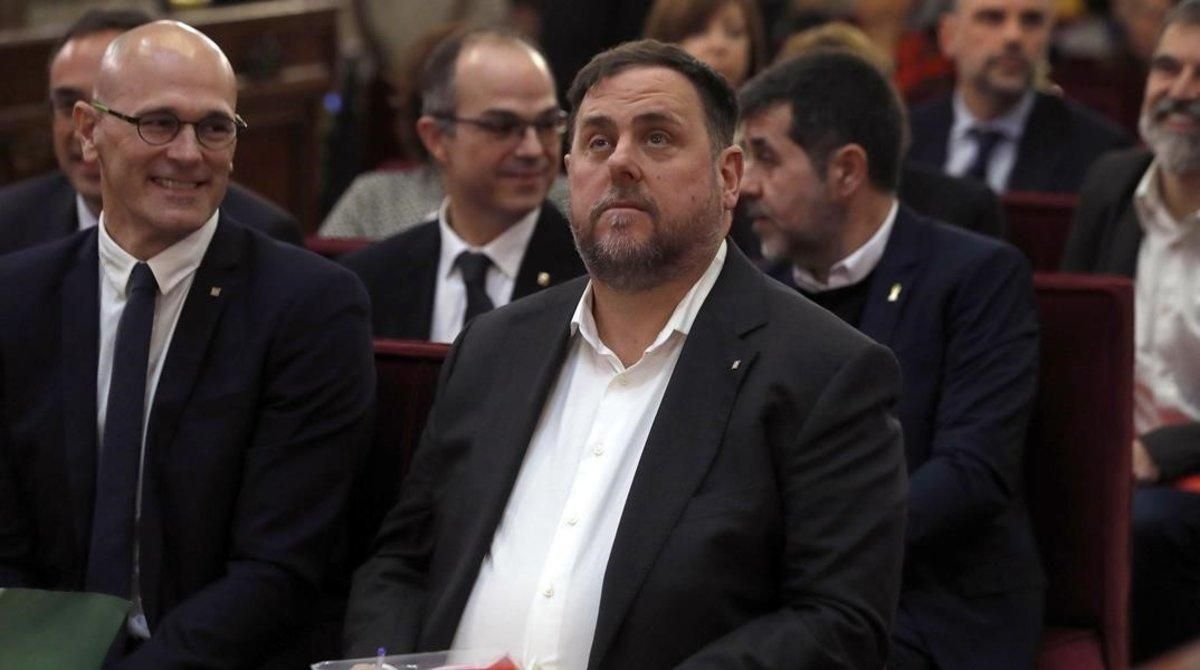 Oriol Junqueras, en el Tribunal Supremo. Oriol Junqueras, en el Tribunal Supremo.
