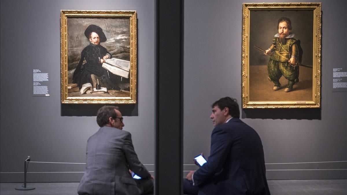 Aspecto de la exposición ’Velázquez y el Siglo de Oro’ en Caixaforum Barcelona. Aspecto de la exposición ’Velázquez y el Siglo de Oro’ en Caixaforum Barcelona.