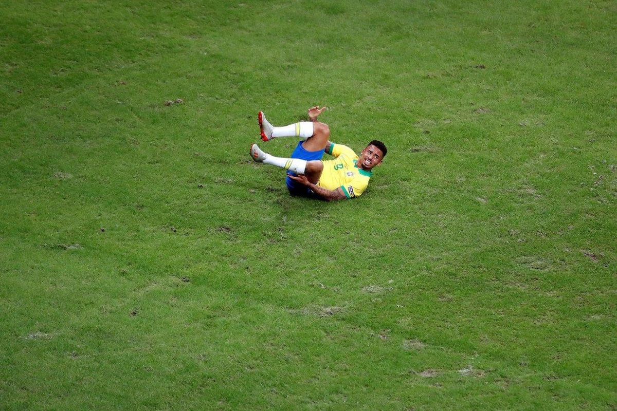 CAF0764. SALVADOR (BRASIL), 19/06/2019.- Gabriel Jesús de Brasil, durante el partido Brasil-Venezuela del Grupo A de la Copa América de Fútbol 2019, en el Estadio Arena Fonte Nova de Salvador, Brasil, hoy 18 de junio de 2019. EFE/Raul Spinassé CAF0764. SALVADOR (BRASIL), 19/06/2019.- Gabriel Jesús de Brasil, durante el partido Brasil-Venezuela del Grupo A de la Copa América de Fútbol 2019, en el Estadio Arena Fonte Nova de Salvador, Brasil, hoy 18 de junio de 2019. EFE/Raul Spinassé