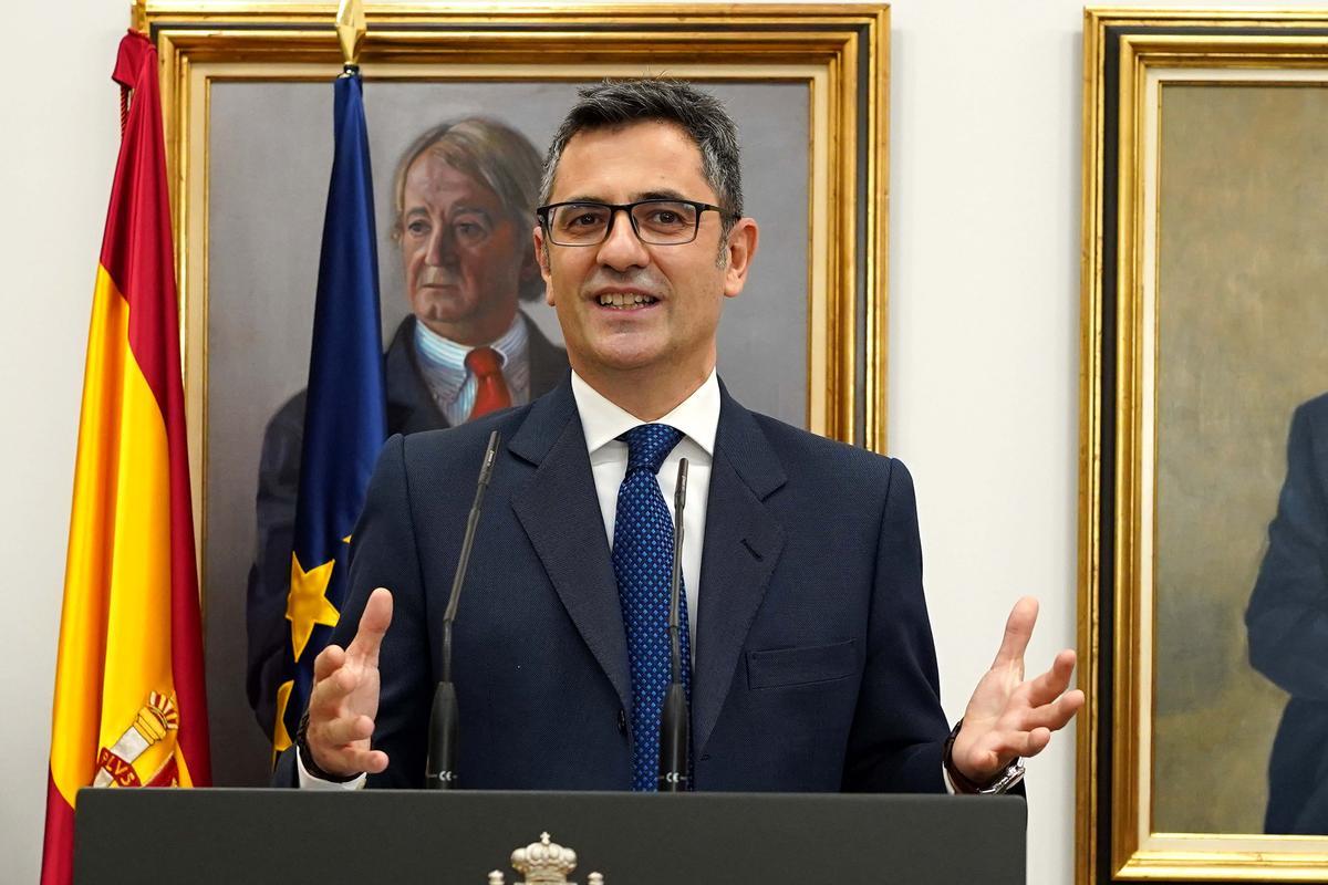 Félix Bolaños, ministro de la Presidencia, el pasado 12 de julio, el día que tomó posesión de su cargo. 