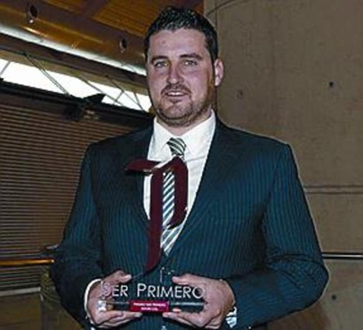 David Cal, premiado por su entrega