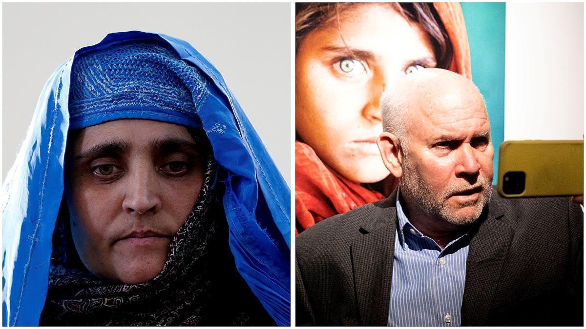 Italia acoge a la 'niña afgana de los ojos verdes'