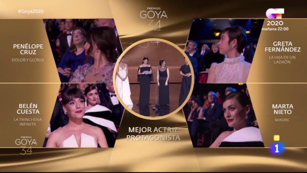 Momento en el que un espontáneo grita ’Estefanía’ en los Premios Goya. Momento en el que un espontáneo grita ’Estefanía’ en los Premios Goya.