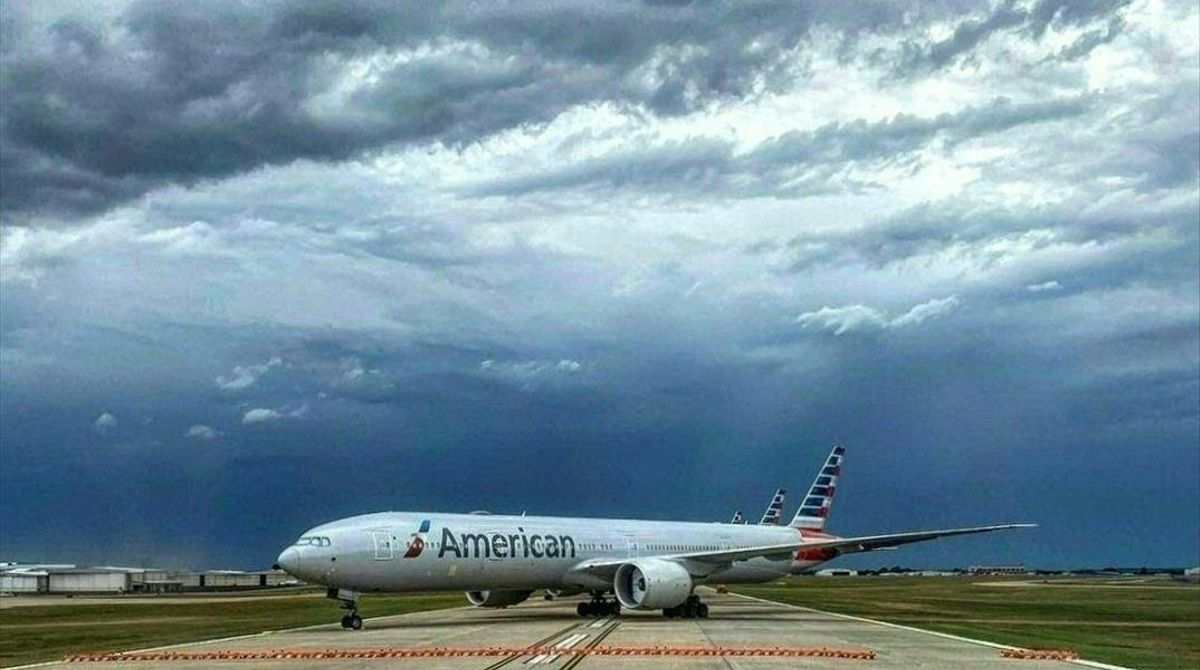 Un Boeing 777. Un Boeing 777.