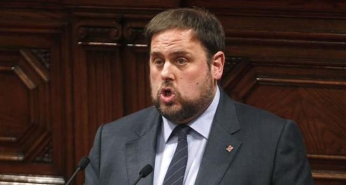 Oriol Junqueras, en el debate deinvestiduradelParlament. Oriol Junqueras, en el debate deinvestiduradelParlament.