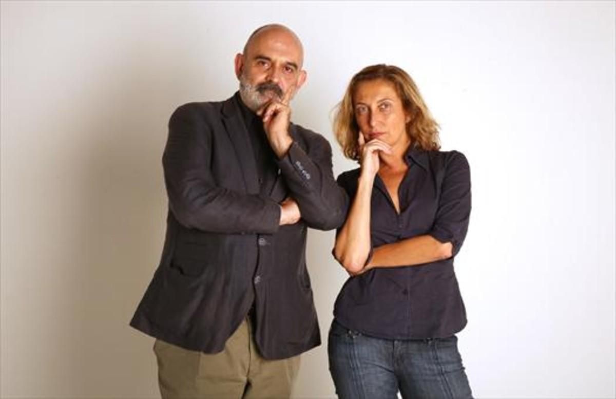 Josep Maria Fonalleras y Emma Riverola. Josep Maria Fonalleras y Emma Riverola.