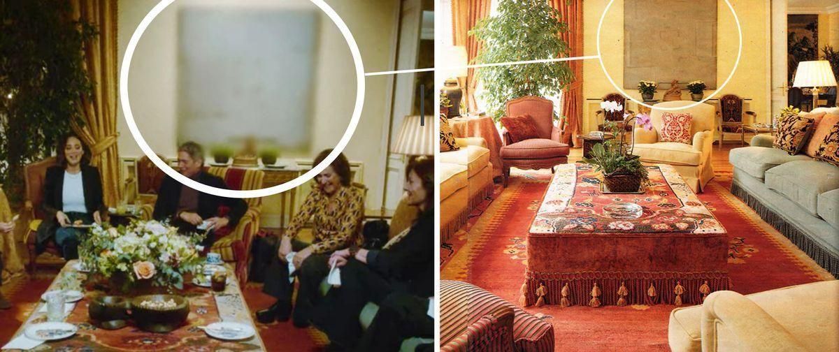 Un Tàpies a Villa Meona: el misteriós quadro pixelat del ‘reality’ de Netflix i Tamara Falcó Un Tàpies a Villa Meona: el misteriós quadro pixelat del ‘reality’ de Netflix i Tamara Falcó
