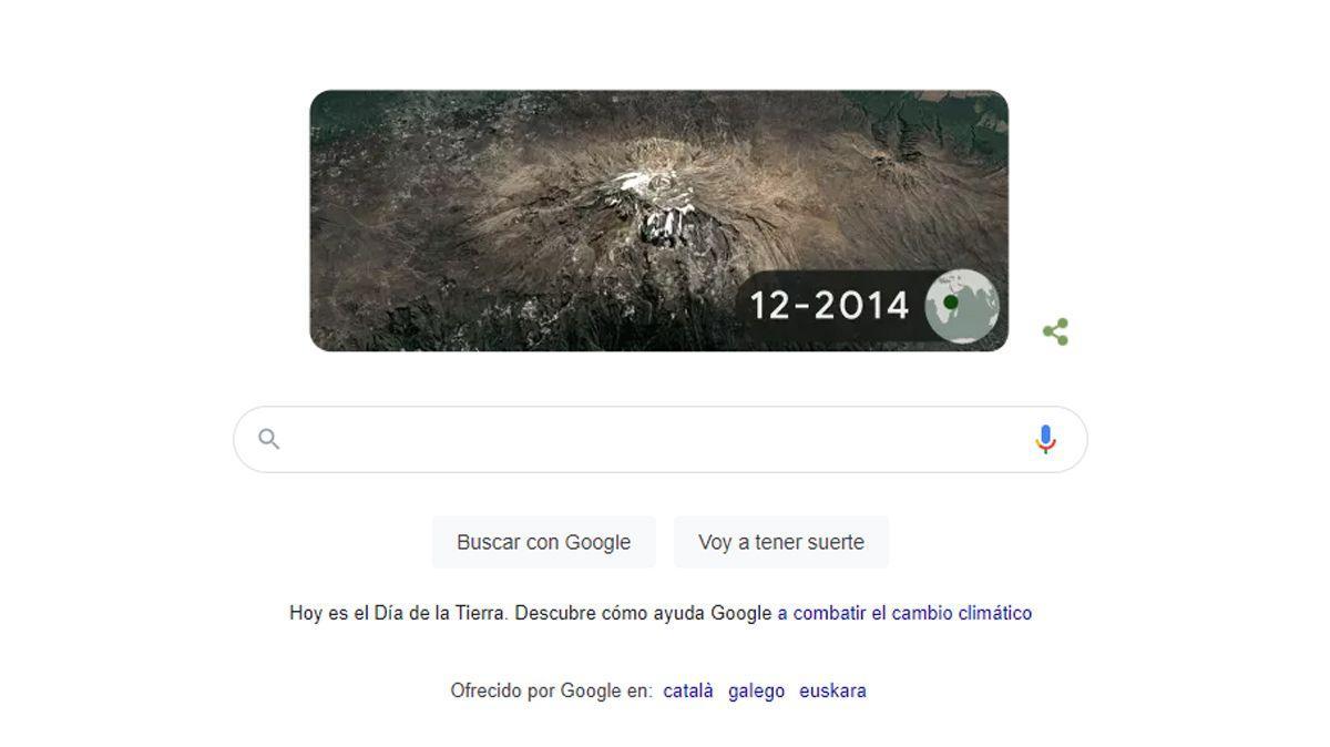 Google dedica el seu ‘doodle’ al Dia de la Terra
