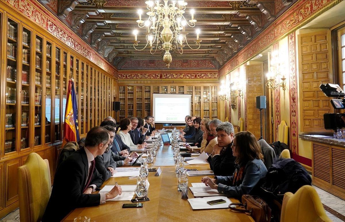 Conferencia entre el Estado y las comunidades autónomas sobre Memoria Histórica en febrero de 2019.