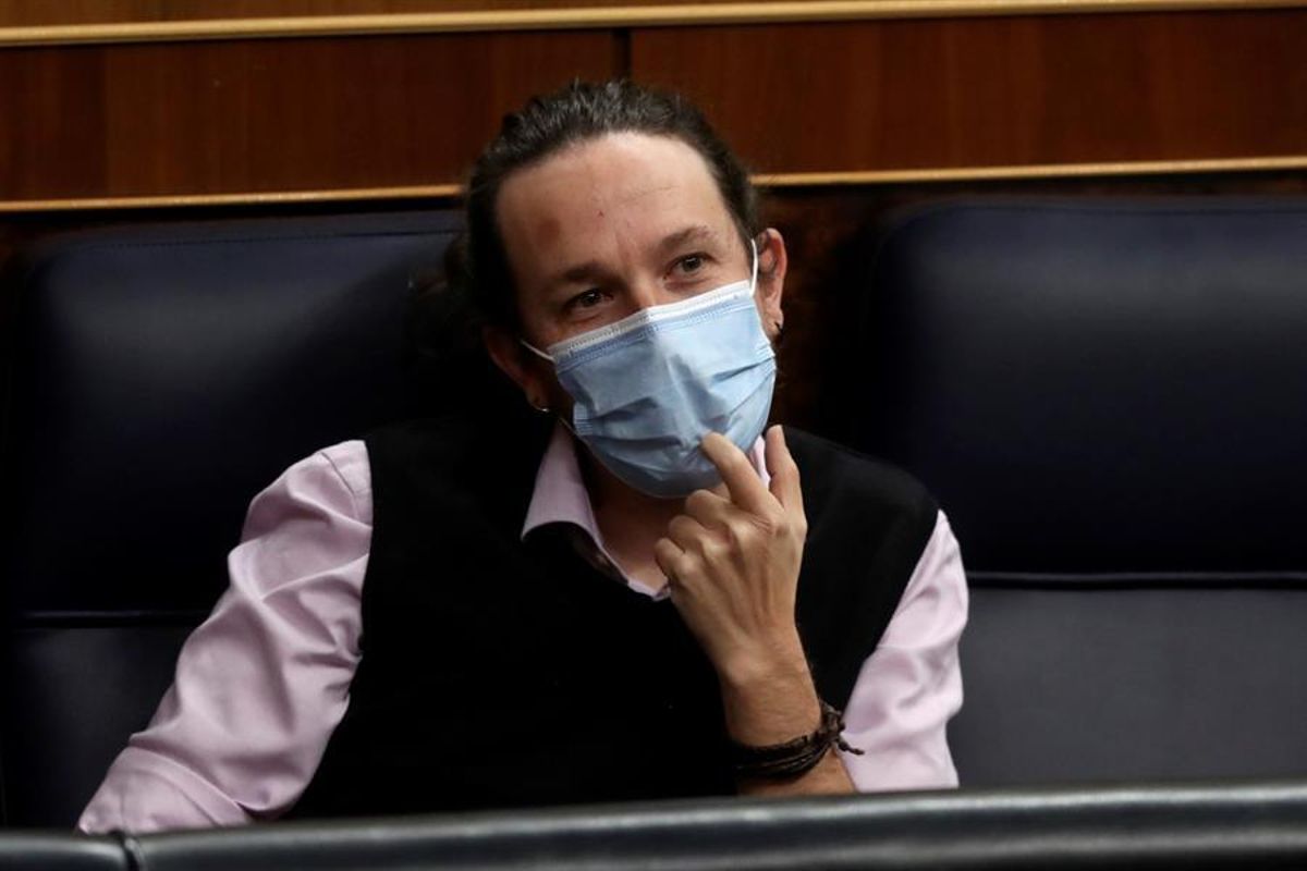 El vicepresidente segundo, Pablo Iglesias. El vicepresidente segundo, Pablo Iglesias.