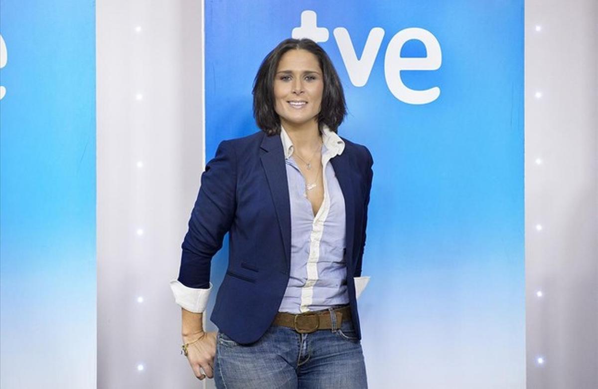 La cantante Rosa López, durante la presentación de ’Hit, la canción’.