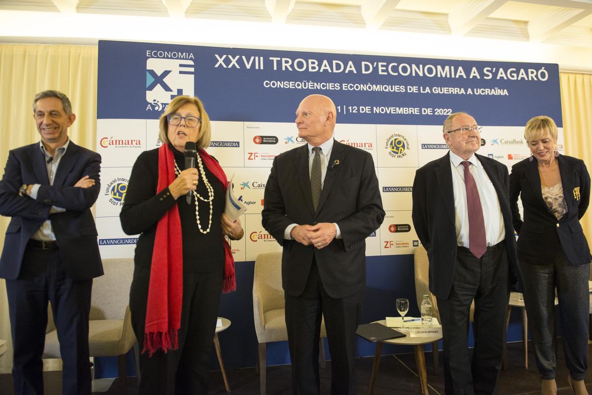 La Trobada Econòmica a s’Agaró rendeix homenatge a John Hoffman