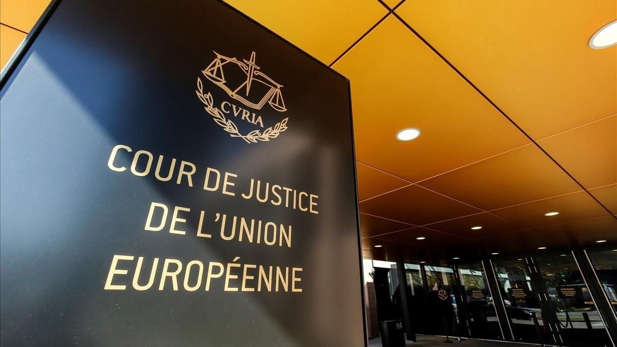 Entrada del Tribunal de Justicia de la UE, en Luxemburgo. Entrada del Tribunal de Justicia de la UE, en Luxemburgo.