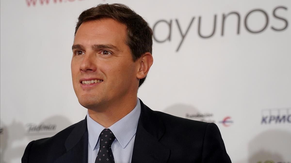 El presidente de Ciudadanos, Albert Rivera. El presidente de Ciudadanos, Albert Rivera.
