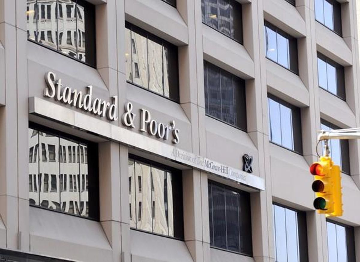 Vista de las oficinas de Standard and Poor’s (S&P) en Nueva York. Vista de las oficinas de Standard and Poor’s (S&P) en Nueva York.