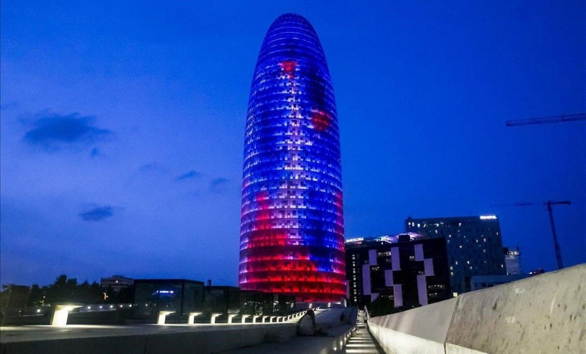 La Torre Glòries, en el 22@ de Barcelona. La Torre Glòries, en el 22@ de Barcelona.
