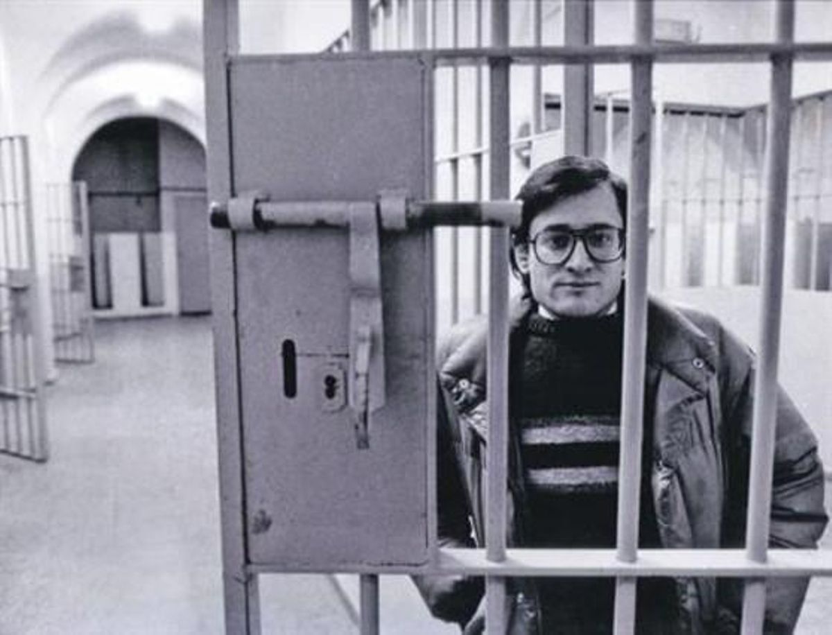 Xavier Vinader, en Carabanchel. Xavier Vinader, en Carabanchel.