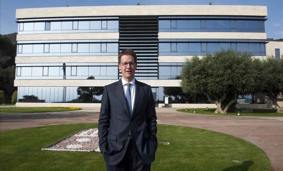 Franz Heukamp, director general del IESE, en el Campus Nord de la escuela de negocios en Barcelona. Franz Heukamp, director general del IESE, en el Campus Nord de la escuela de negocios en Barcelona.
