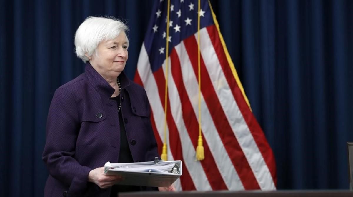 Janet Yellen, presidenta de la Fed. Janet Yellen, presidenta de la Fed.