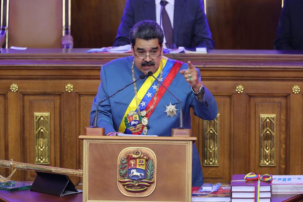 Maduro va demanar davant el nou Congrés veneçolà que Guaidó no quedi impune