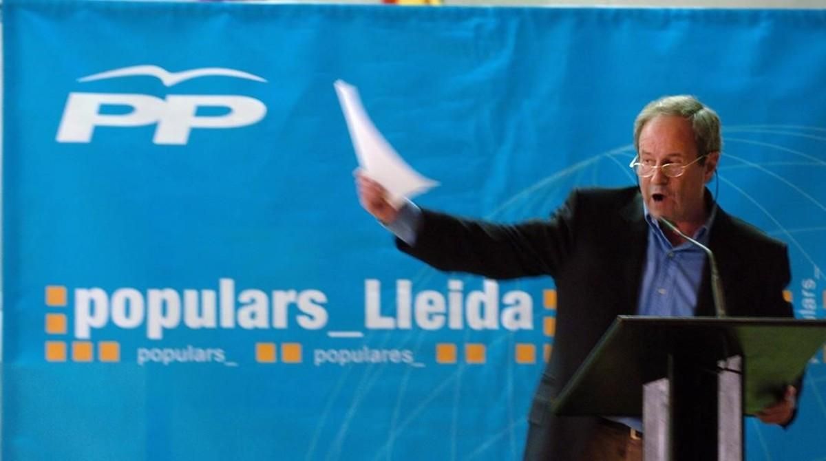 El popular José Ignacio Llorens, que ha resultado elegido diputado por Lleida. El popular José Ignacio Llorens, que ha resultado elegido diputado por Lleida.