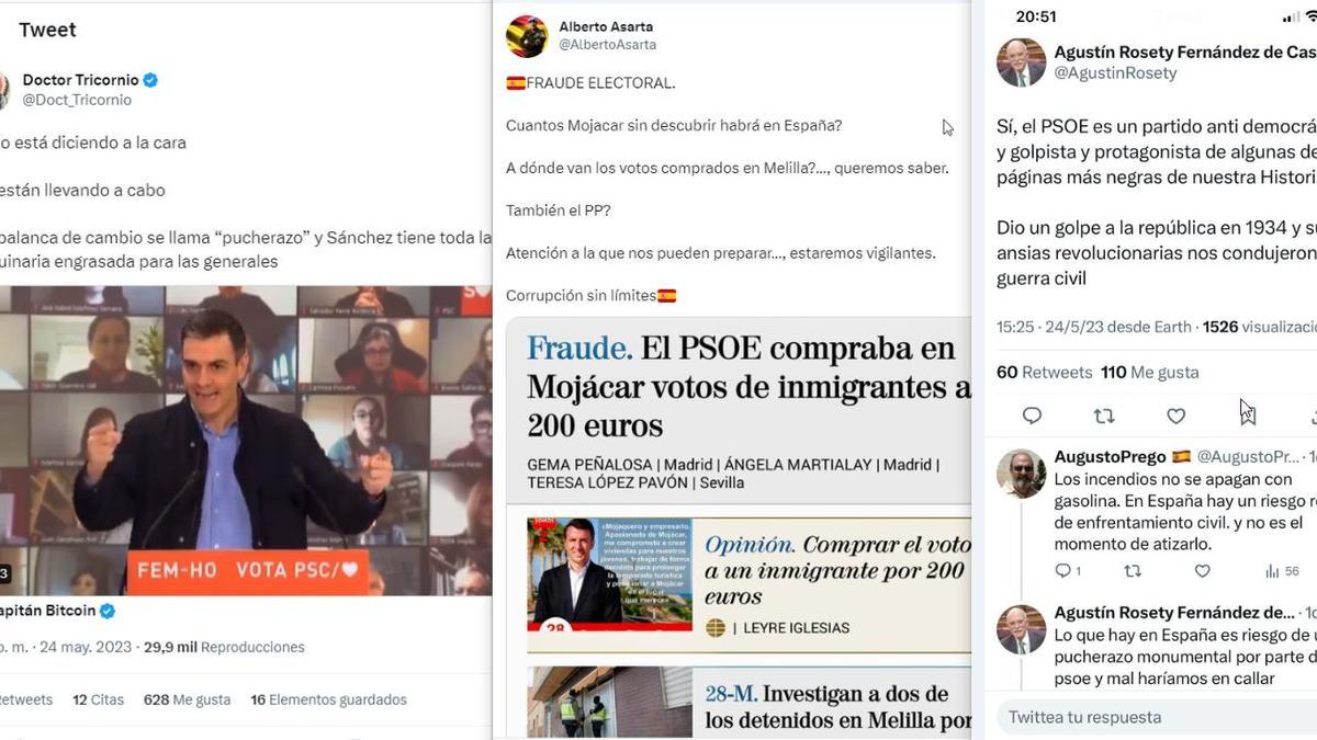Nueva narrativa de bulos contra el 28-M: igualarlo a las elecciones de 1936