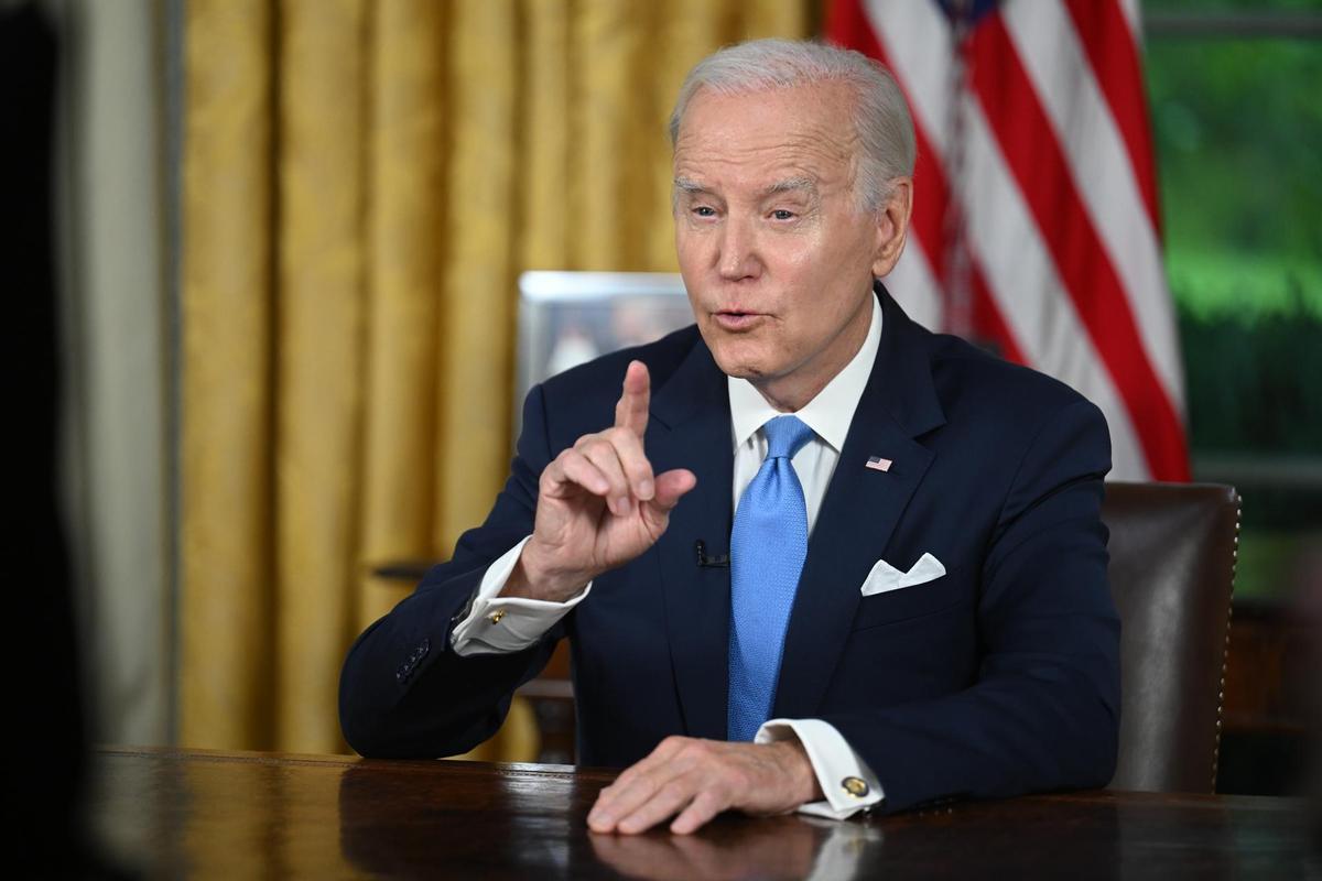 Joe Biden se dirige a la nación estadounidense sobre la solución al techo de deuda.