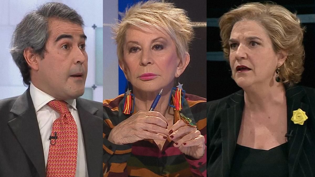 Rahola i Karmele, contra García-Juez a TV3: «Fas apologia del franquisme» Rahola i Karmele, contra García-Juez a TV3: «Fas apologia del franquisme»