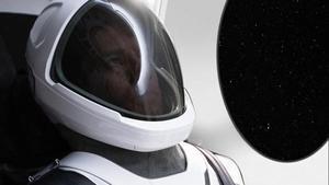 Prototipo del traje diseñado por la empresa SpaceX, del magnate Elon Musk, para su primer vuelo tripulado al espacio.