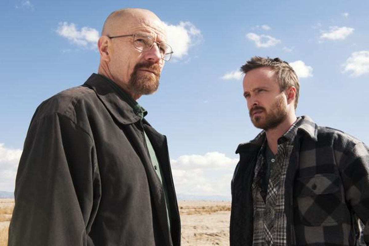 Bryan Cranston y Aaron Paul, en ’Breaking Bad’. Bryan Cranston y Aaron Paul, en ’Breaking Bad’.