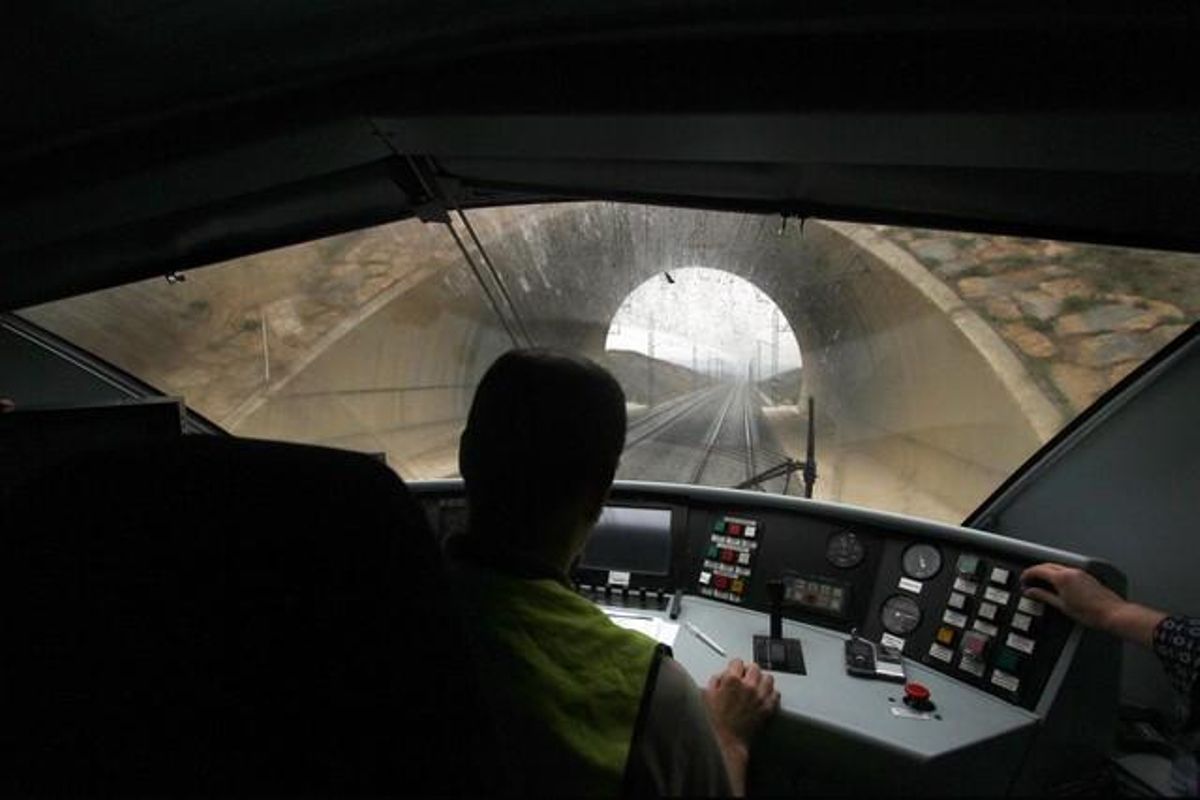 Viatge de proves de l’AVE entre Barcelona i Girona, el 10 d’octubre del 2012. Viatge de proves de l’AVE entre Barcelona i Girona, el 10 d’octubre del 2012.