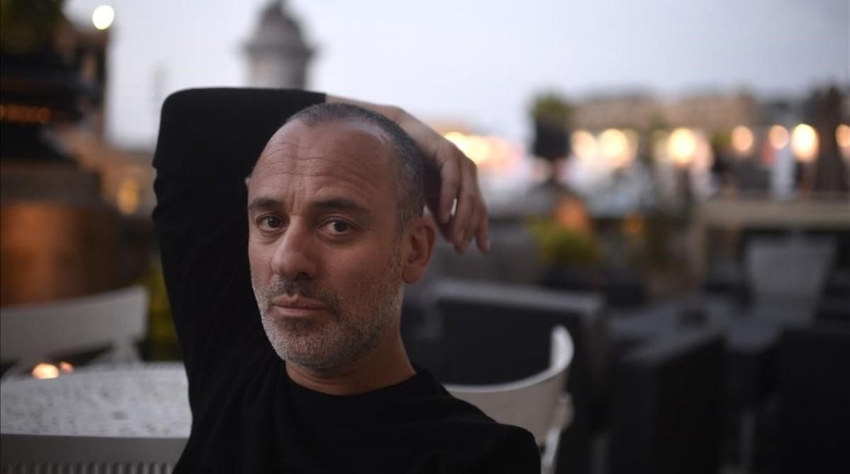 El actor Javier Gutiérrez, en el festival de San Sebastián, donde concursa con ’El autor’. El actor Javier Gutiérrez, en el festival de San Sebastián, donde concursa con ’El autor’.