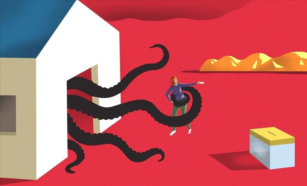 Surt i vota, la casa et devora Surt i vota, la casa et devora