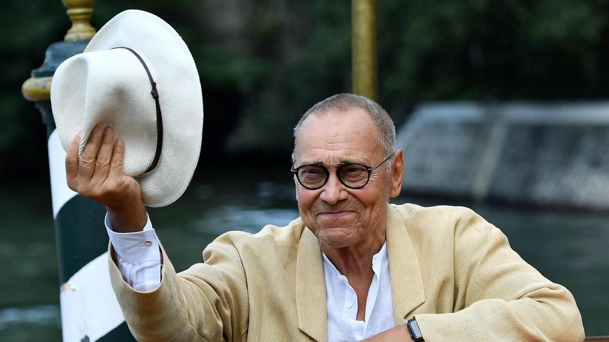El cineasta ruso Andrei Konchalovsky, este lunes en Venecia. El cineasta ruso Andrei Konchalovsky, este lunes en Venecia.