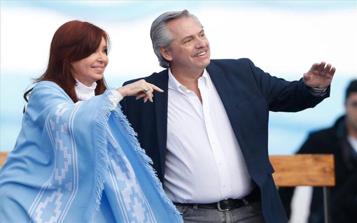 Alberto y Cristina Fernández prometen una nueva Argentina digna
