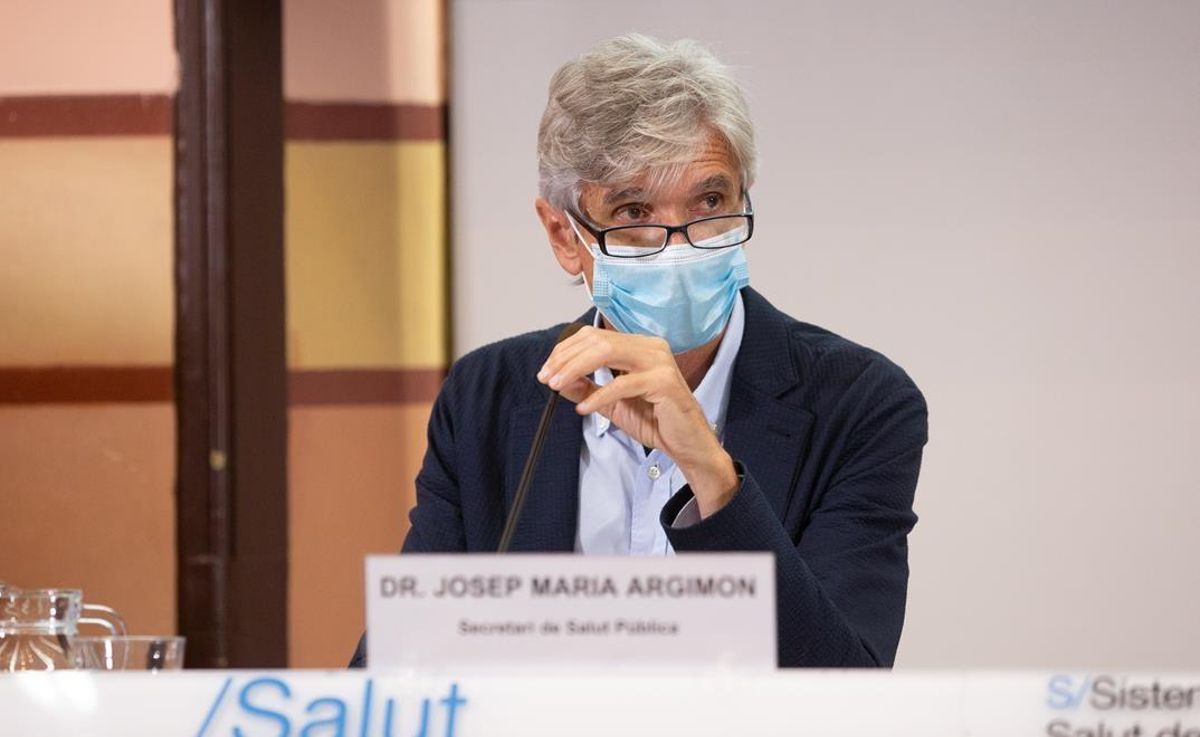 Josep Maria Argimon, secretario de Salut Pública de la Generalitat. Josep Maria Argimon, secretario de Salut Pública de la Generalitat.