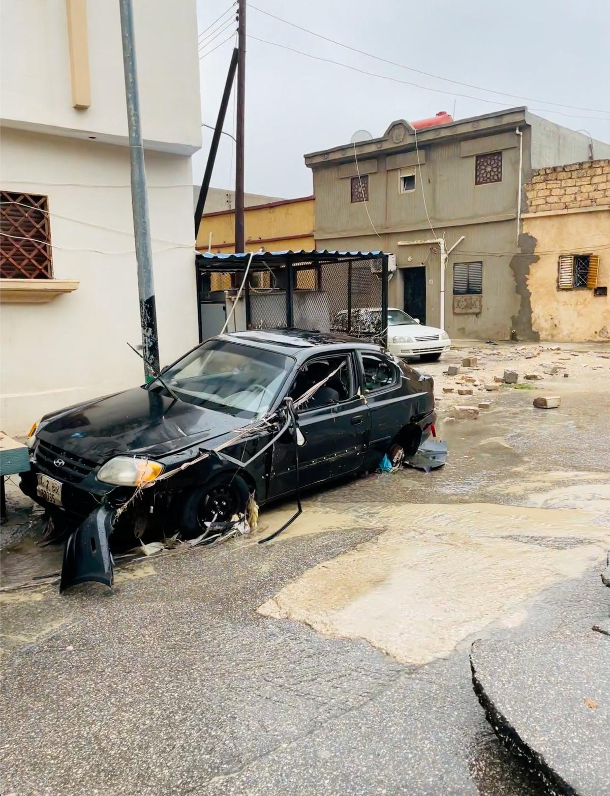 Devastadoras inundaciones en Libia tras el paso del ciclón Daniel