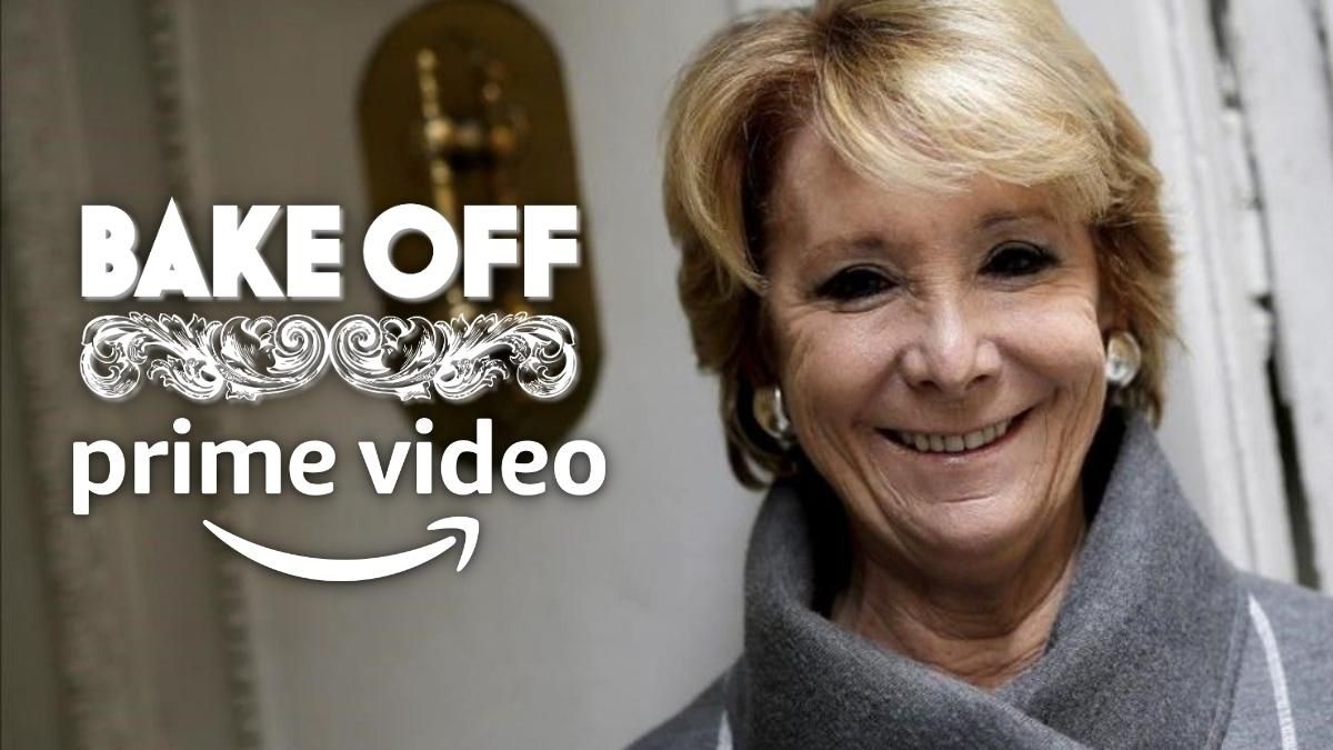 Esperanza Aguirre, concursante bomba de ’Celebrity Bake off’ en Prime Video Esperanza Aguirre, concursante bomba de ’Celebrity Bake off’ en Prime Video