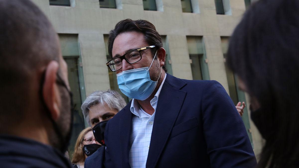 David Madí, en la Ciutat de la Justícia, en octubre del 2020. David Madí, en la Ciutat de la Justícia, en octubre del 2020.