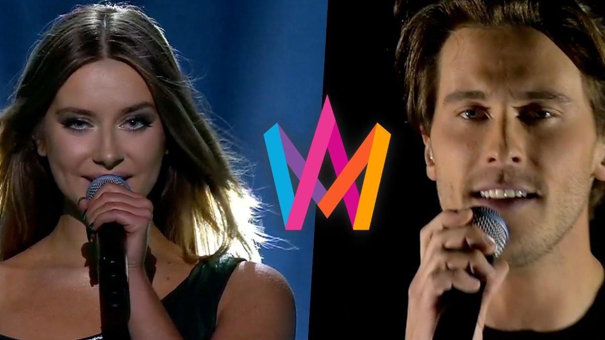 Hanna Ferm y Victor Crone, nuevos finalistas del Melodifestivalen 2020. Hanna Ferm y Victor Crone, nuevos finalistas del Melodifestivalen 2020.